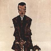 Egon Schiele Portrait of Eduard Kosmack oil on canvas